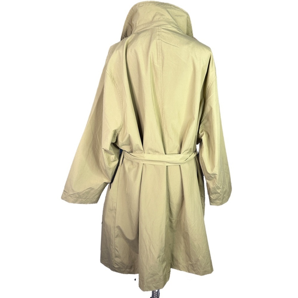 NWT Ava & Viv Light Olive Rain Resistant Coat 3X - Picture 2 of 7